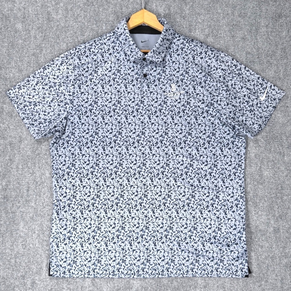 Nike Dri-FIT Tour Ritz-Carlton Orlando Men's XL Ashen Slate Camo Golf Polo